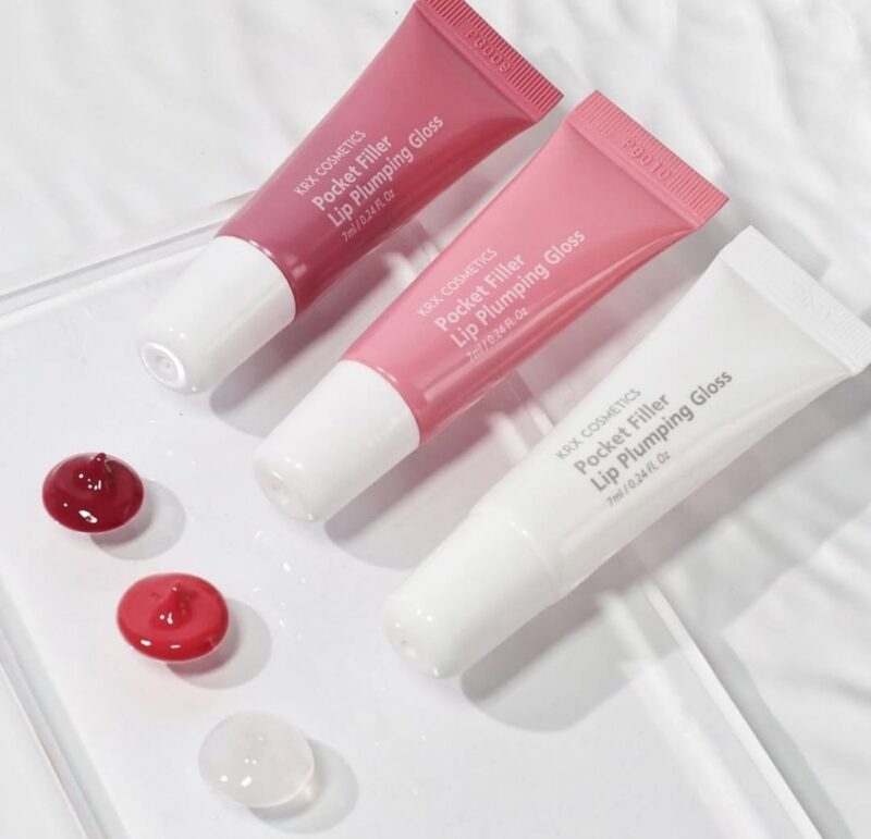 KRX Pocket Filler Lip Plumping Gloss - Clear - Image 4