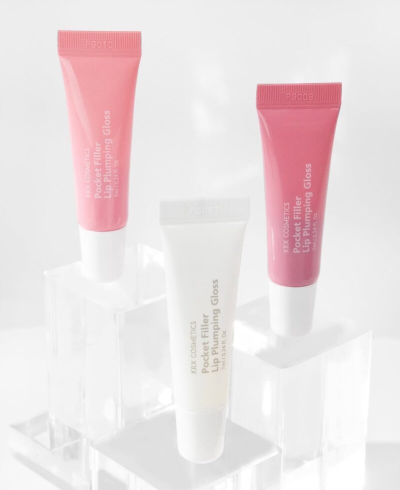 KRX Pocket Filler Lip Plumping Gloss - Pink - Image 4
