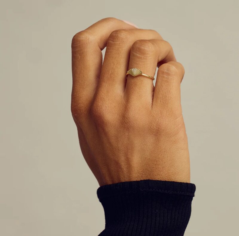 Luna Ring - 18 karat forgyldt