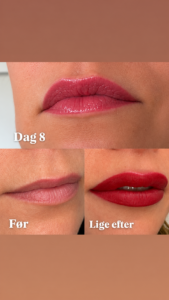 Permanent Makeup (PMU) behandling hos Miss Diva E i Christiansfeld